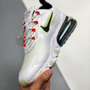 Nike Air Max 270 React White Crimson For Sale