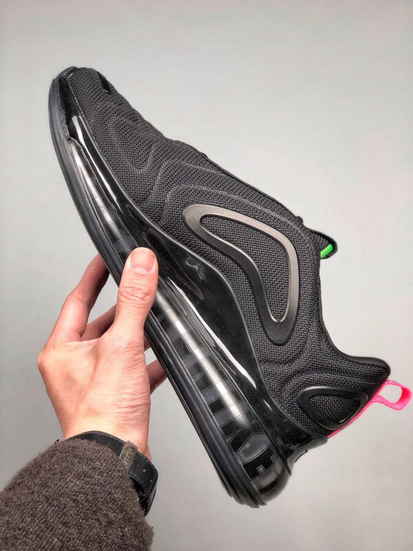 Nike Air Max 720 Black Hyper Pink-Scream Green For Sale