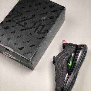 Nike Air Max 720 Black Hyper Pink-Scream Green For Sale