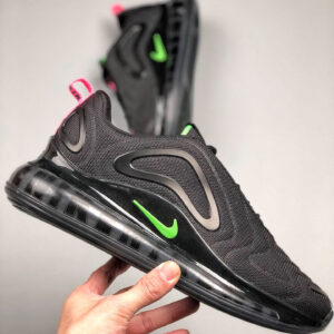 Nike Air Max 720 Black Hyper Pink-Scream Green For Sale