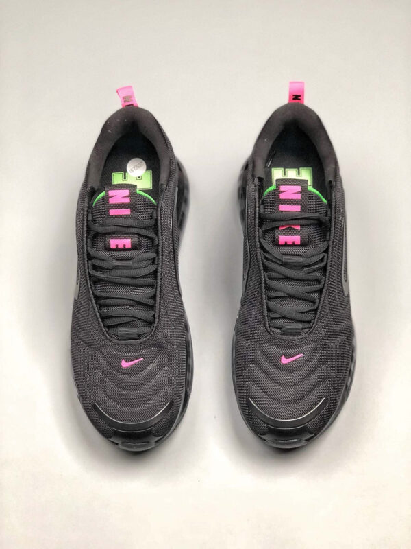 Nike Air Max 720 Black Hyper Pink-Scream Green For Sale