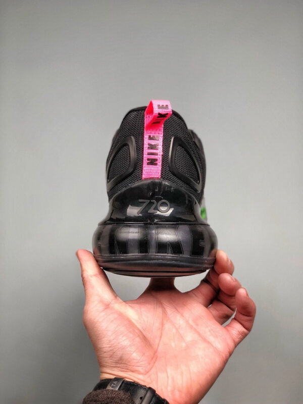 Nike Air Max 720 Black Hyper Pink-Scream Green For Sale