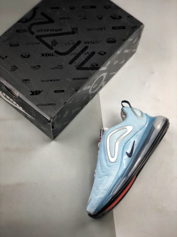 Nike Air Max 720 Celestine Blue Racer Blue-Metallic Silver-Team Orange