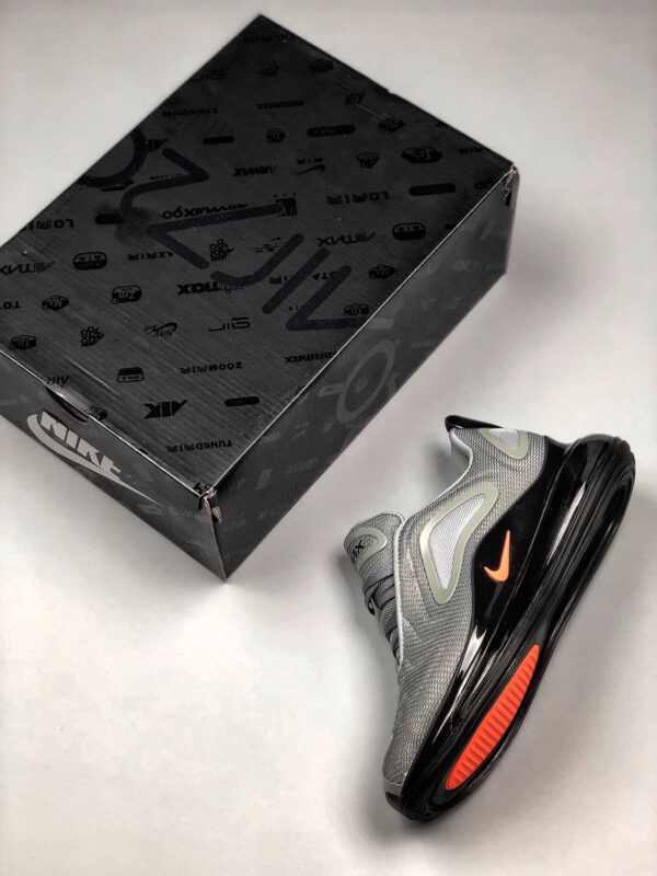 Nike Air Max 720 Cool Grey Bright Crimson-Black For Sale