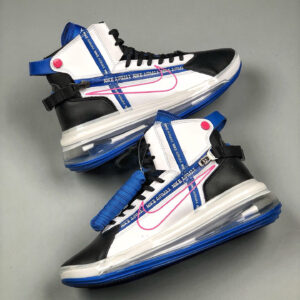 Nike Air Max 720 Saturn White Black-Blue AO2110-101 For Sale