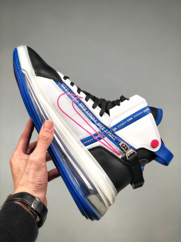 Nike Air Max 720 Saturn White Black-Blue AO2110-101 For Sale