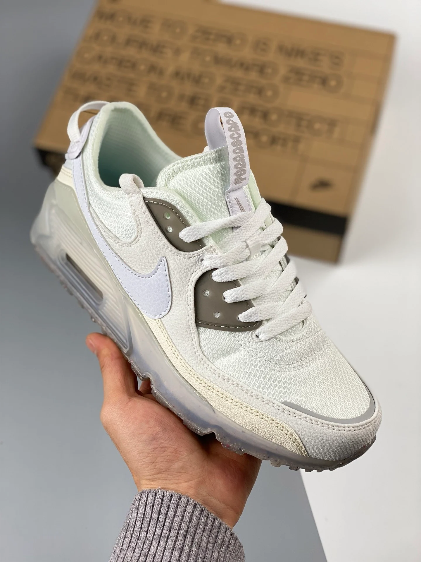 Nike Air Max 90 Terrascape Triple White DQ3987-101 For Sale