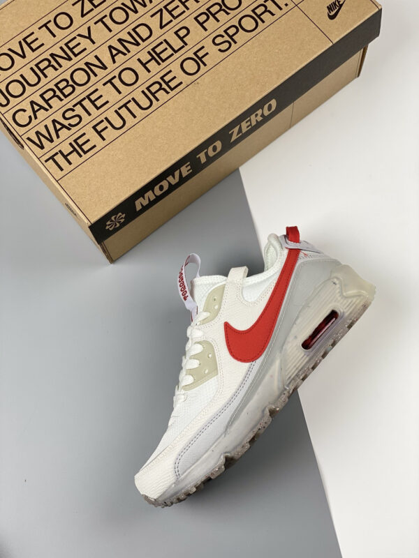 Nike Air Max 90 Terrascape White Red DQ3987-100 For Sale