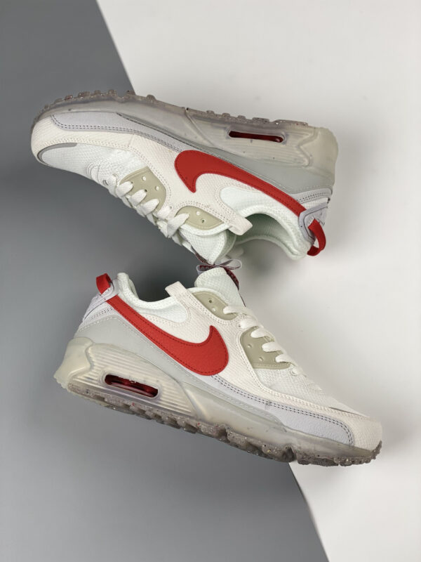 Nike Air Max 90 Terrascape White Red DQ3987-100 For Sale