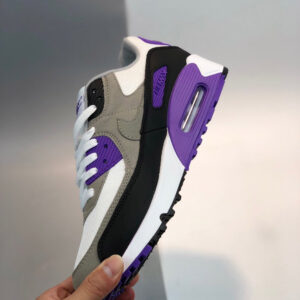 Nike Air Max 90 White Concord-Grey-Black For Sale