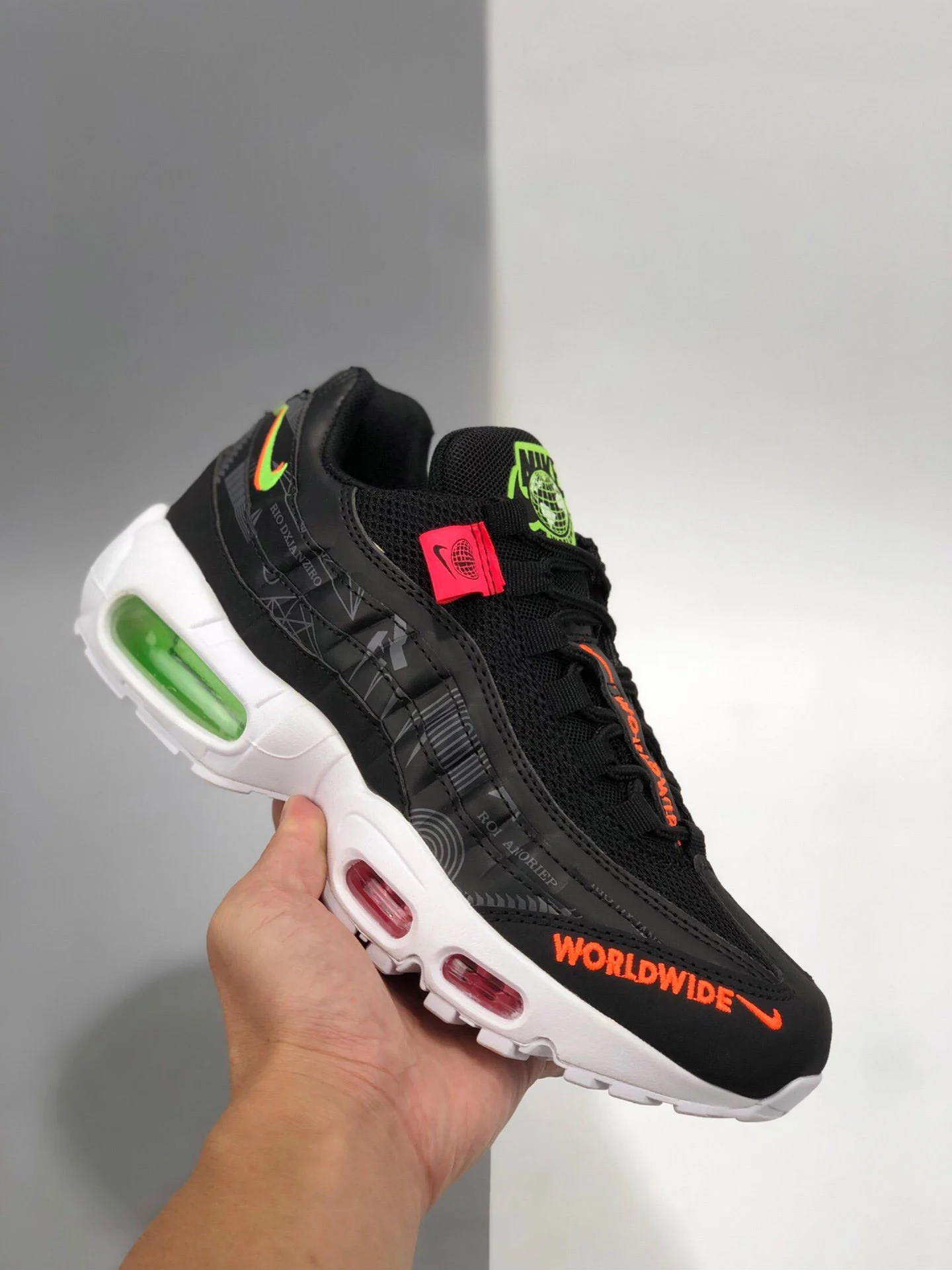 Nike Air Max 95 Worldwide Pack Black CQ9743-001 On Sale