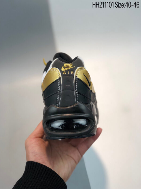 Nike Air Max 95  Black Metallic Gold On Sale