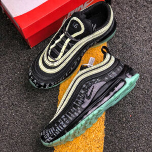 Nike Air Max 97 Black Green Glow 921826-017 On Sale