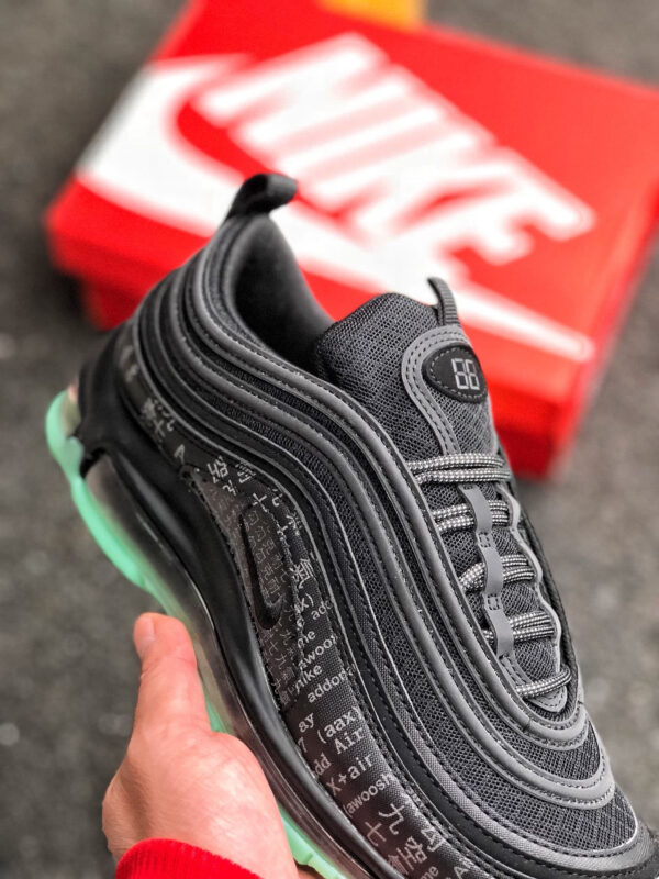 Nike Air Max 97 Black Green Glow 921826-017 On Sale