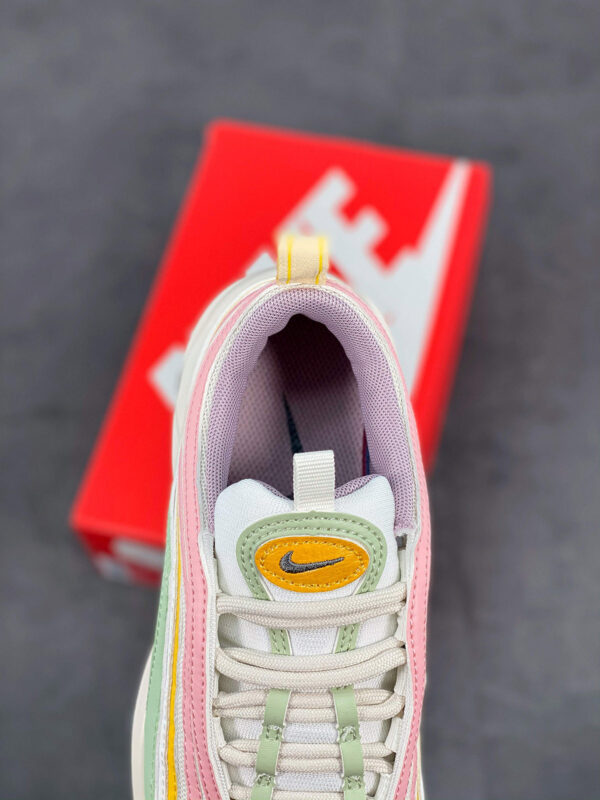 Nike Air Max 97 Multi Pastel Pink Orange-Yellow-Green For Sale