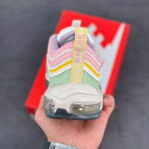 Nike Air Max 97 Multi Pastel Pink Orange-Yellow-Green For Sale