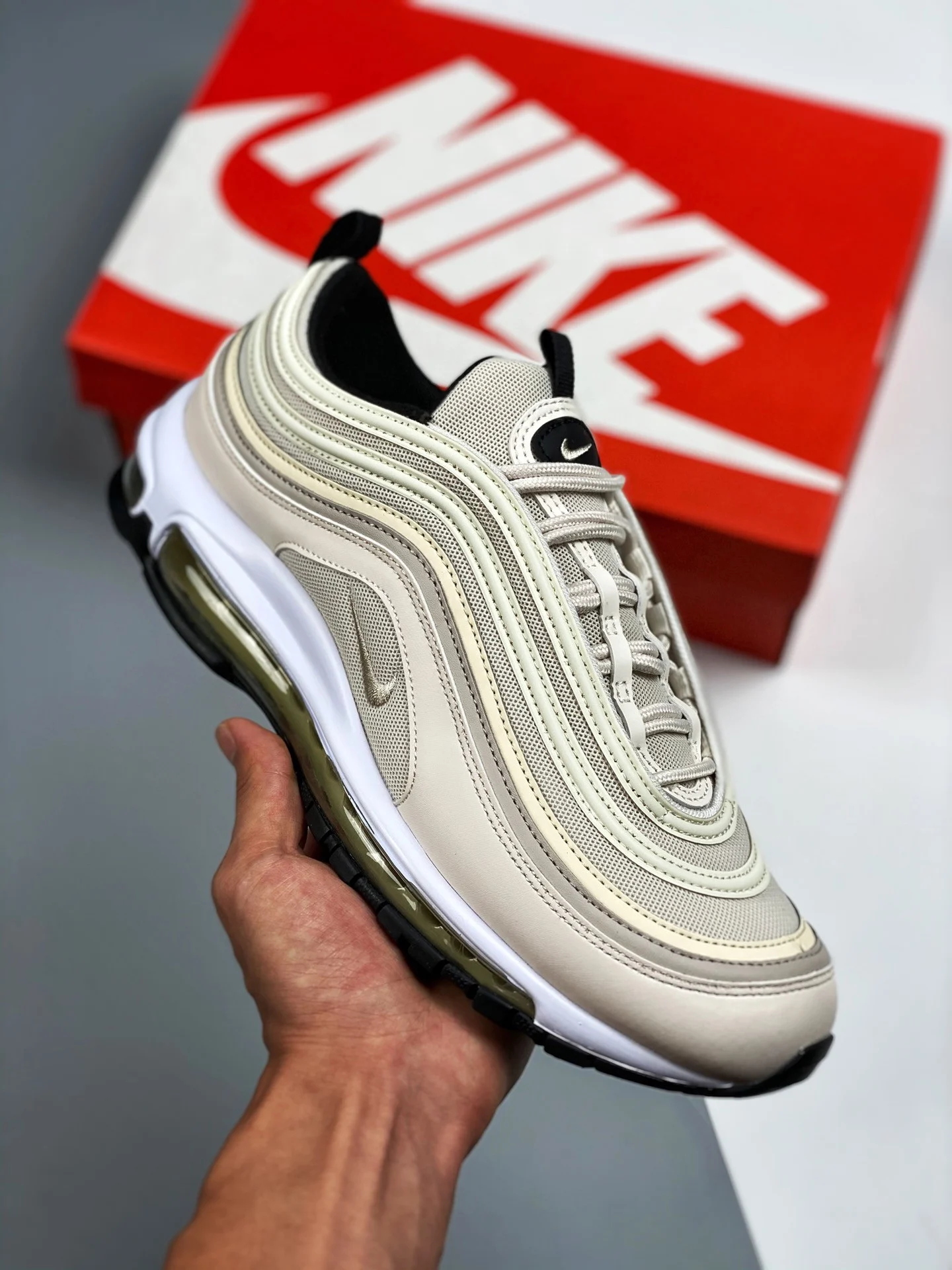 Nike Air Max 97 Phantom Desert Sand-Black-Beach For Sale