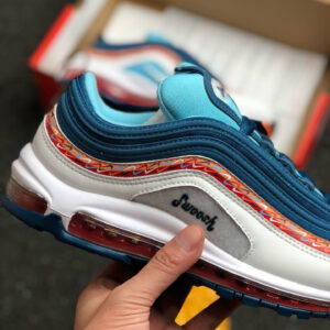 Nike Air Max 97 Swoosh Chain Pack Blue White On Sale