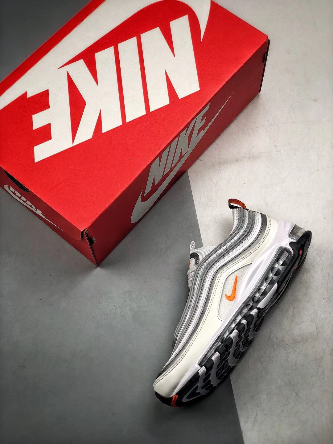 Nike Air Max 97 White Cone-Metallic Silver BQ4567-100 On Sale