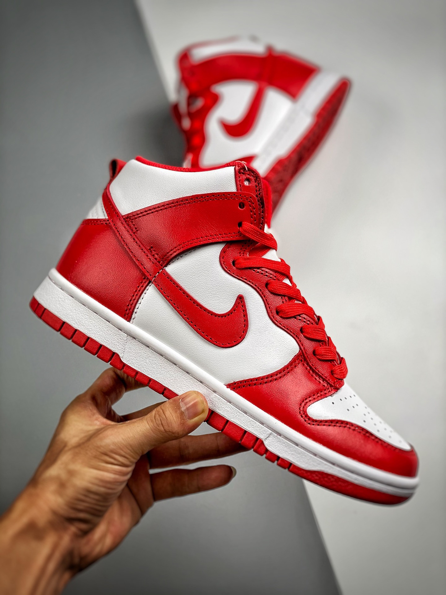 Nike Dunk High Championship White University Red DD1399-106 For Sale