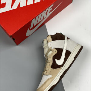 Nike Dunk High Premium Light Chocolate DH5348-100? For Sale