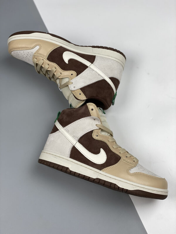 Nike Dunk High Premium Light Chocolate DH5348-100? For Sale