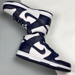 Nike Dunk High White Midnight Navy-White For Sale