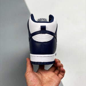 Nike Dunk High White Midnight Navy-White For Sale