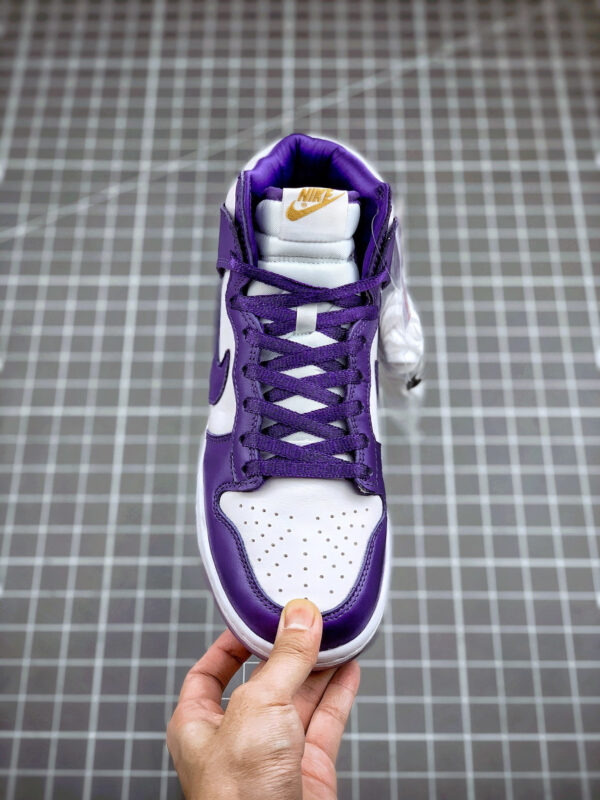 Nike Dunk High White Varsity Purple DC5382-100 For Sale