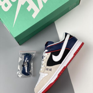 Nike Dunk Low 01-03 White Grey-Dark Blue For Sale