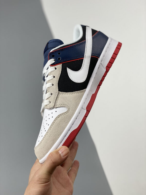 Nike Dunk Low 01-03 White Grey-Dark Blue For Sale