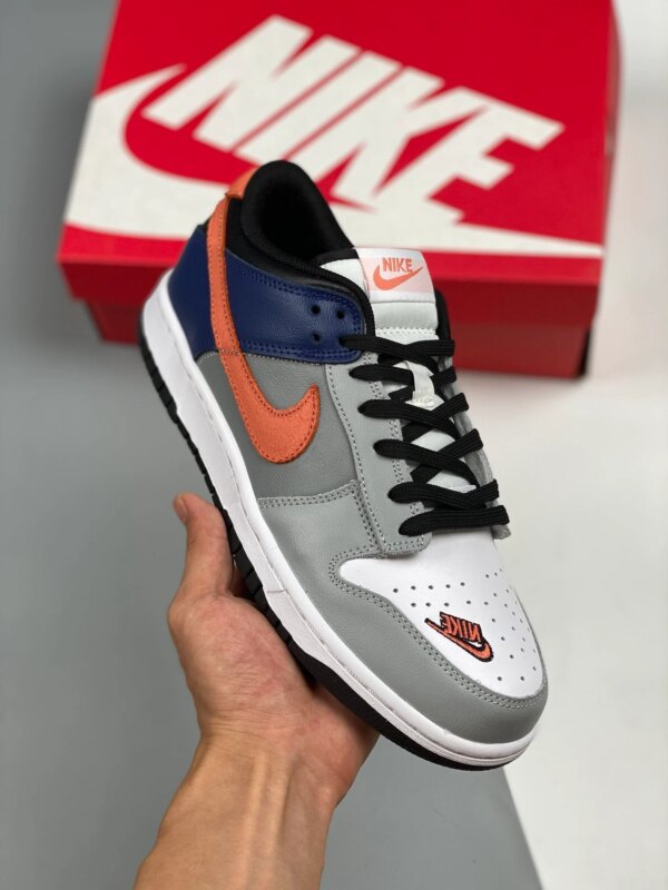 Nike Dunk Low EKIN White Neutral Grey-Orange Trance DC7454-100 For Sale