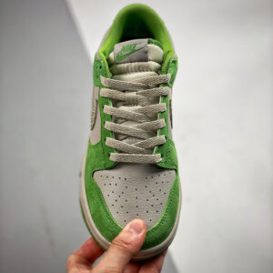 Nike Dunk Low Safari Swoosh Chlorophyll Light Iron Ore-Cave Stone For Sale