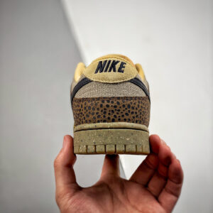 Nike Dunk Low Safari Cacao Wow Off Noir-Gorge Green DX2654-200 For Sale