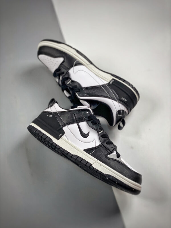 Nike Dunk Low Disrupt 2 Panda Black Pure Platinum-White For Sale