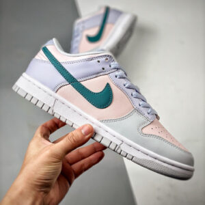 Nike Dunk Low Football Grey Mineral Teal-Pearl Pink FD1232-002 For Sale