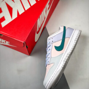 Nike Dunk Low Football Grey Mineral Teal-Pearl Pink FD1232-002 For Sale