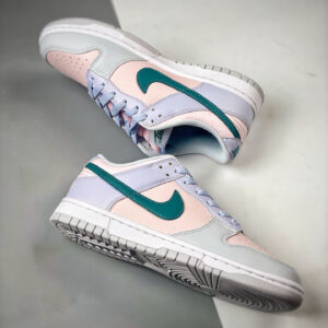 Nike Dunk Low Football Grey Mineral Teal-Pearl Pink FD1232-002 For Sale