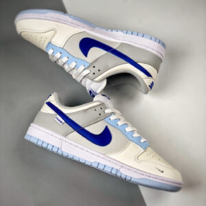 Nike Dunk Low Ivory Hyper Royal FB1843-141 For Sale