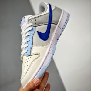 Nike Dunk Low Ivory Hyper Royal FB1843-141 For Sale