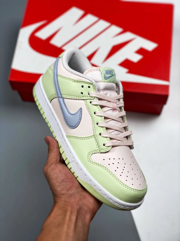 Nike Dunk Low Light Soft Pink Ghost-Lime Ice-White For Sale