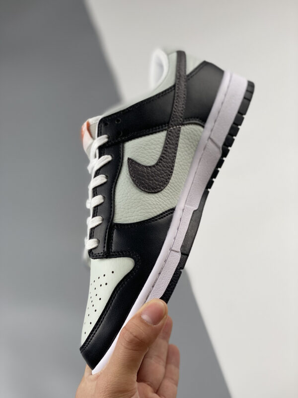 Nike Dunk Low Mini Swoosh Grey Black Orange FN7808-001 For Sale