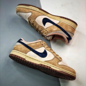 Nike Dunk Low Pro Vegas Gold Midnight Navy-Maple 304714-741 For Sale