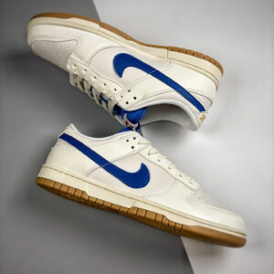 Nike Dunk Low Sail Game Royal-Sail-Gum Light Brown DX3198-133 For Sale