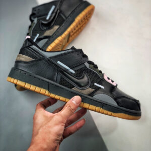 Nike Dunk Low Scrap Black Gum DB0500-001 For Sale