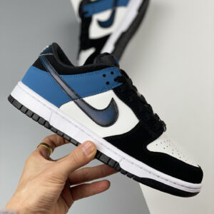 Nike Dunk Low Summit White Industrial Blue-Black FD6923-100 For Sale