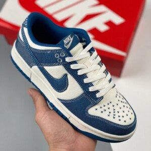 Nike Dunk Low Summit White Industrial Blue DV0834-101 For Sale