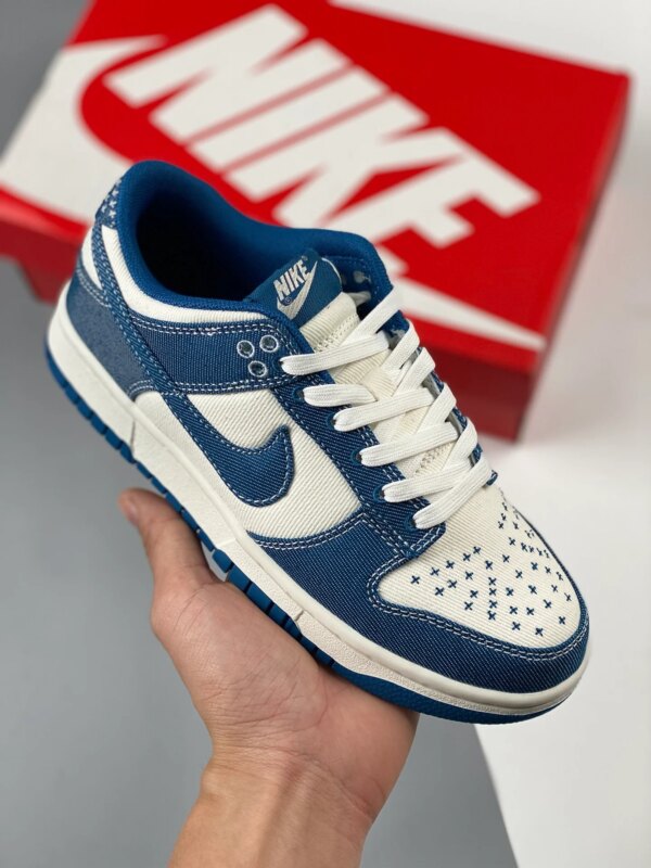 Nike Dunk Low Summit White Industrial Blue DV0834-101 For Sale