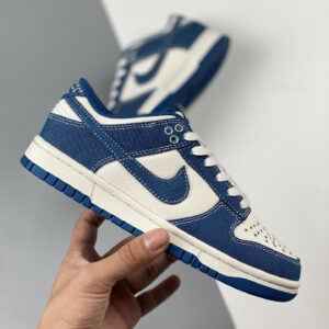 Nike Dunk Low Summit White Industrial Blue DV0834-101 For Sale