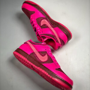 Nike Dunk Low Valentines Day Team Red Pink Prime DQ9324-600 For Sale